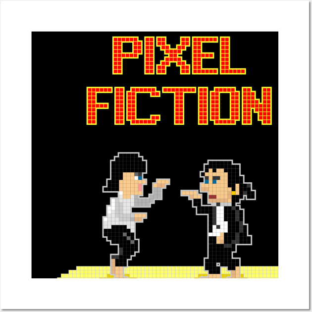 Pixel Fiction Wall Art by Fanisetas